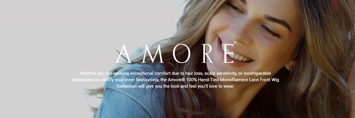 Amore Wigs – Comfortable Monofilament Styles for Natural Beauty