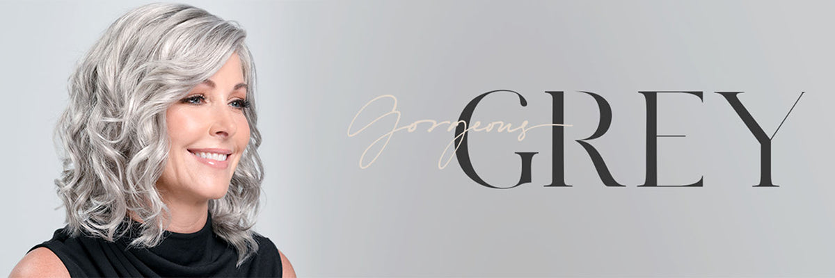 Grey Wigs for Seniors