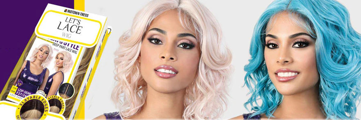 Motown Tress Wigs – Human Hair & Synthetic Lace Front Styles