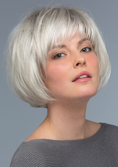 ELLEN Short Silver Wig