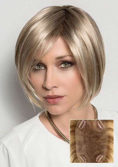 JUST NATURE Human Hair Topper