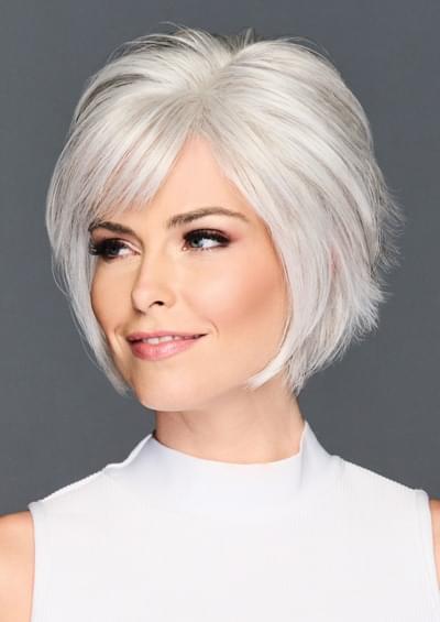 Grey Wigs for Senior Women