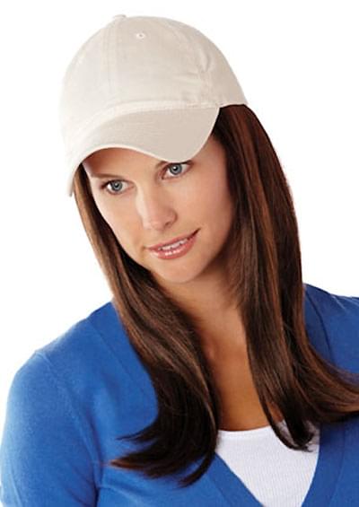 Long Hat Beige Hairpieces by Henry Margu Wigs
