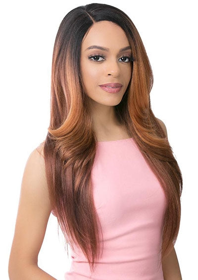 HH HD LACE SAFIYA 26" [Full Wig | HD Transparent Lace | Human Hair Mix