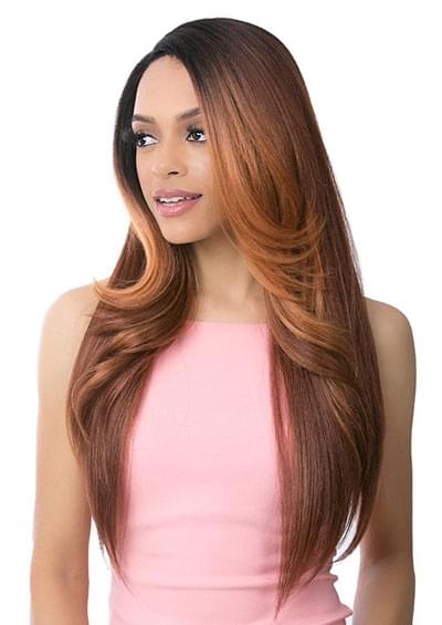 HH HD LACE SAFIYA 26" [Full Wig | HD Transparent Lace | Human Hair Mix.