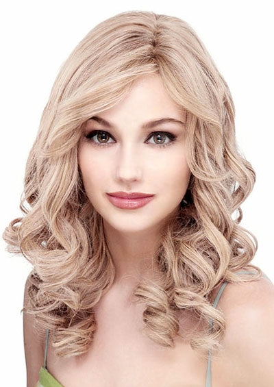 Louis Ferre Platinum Lace Front Human Hair Wigs