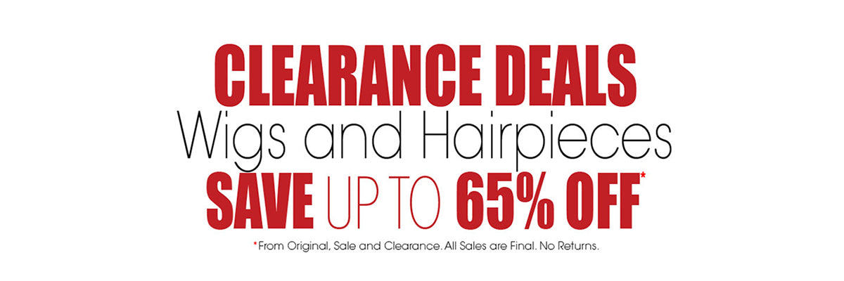 Wig Deals and Clearances