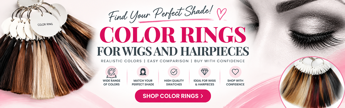 Color Rings for Wgs and Hairpieces