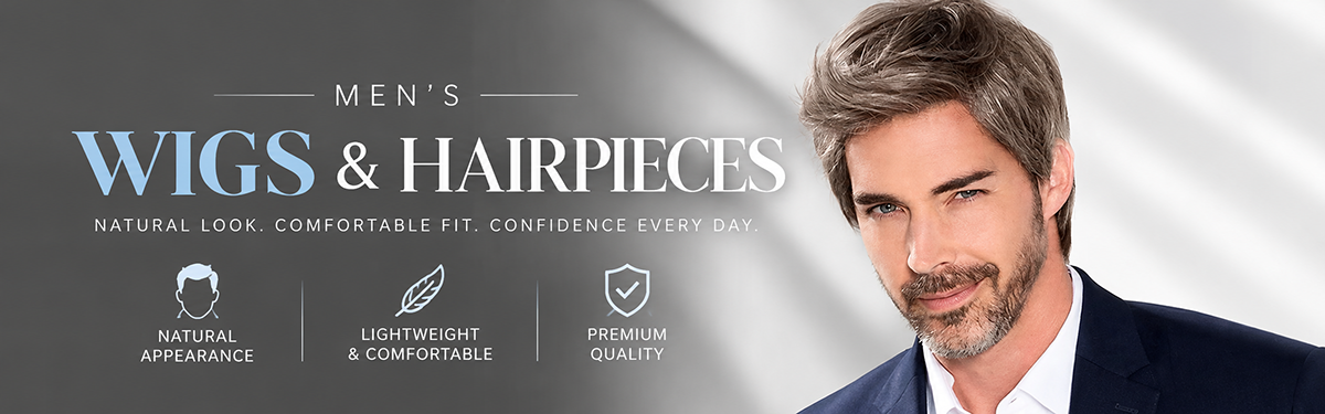 Men's Wigs and Top Pieces
