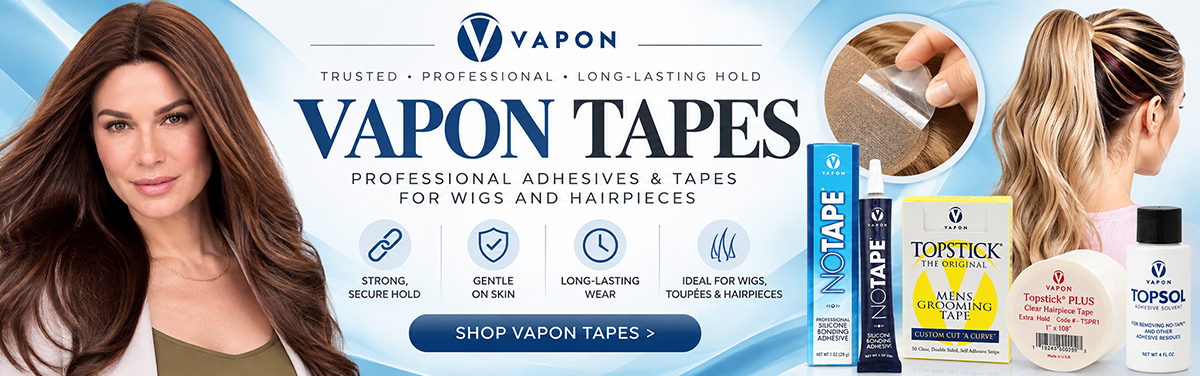 Vapon Professional Hairpiece Tapes and Adhesives