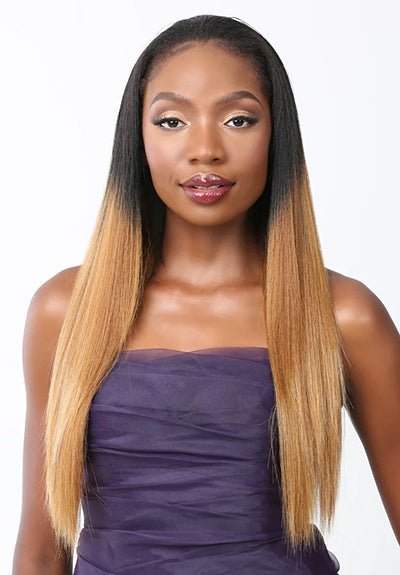 BFF HH HW STEVIE [Half Wig | Natural Wave| Human Hair Mix]