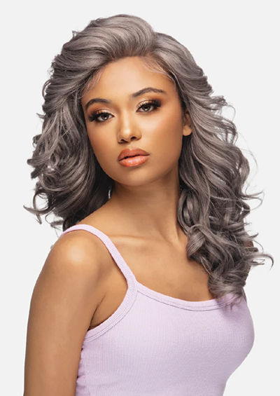 6X5 BLOWOUT-121 [Full Wig | Deep Curl | Lace Front Glueless | High Heat Resistant Fiber]