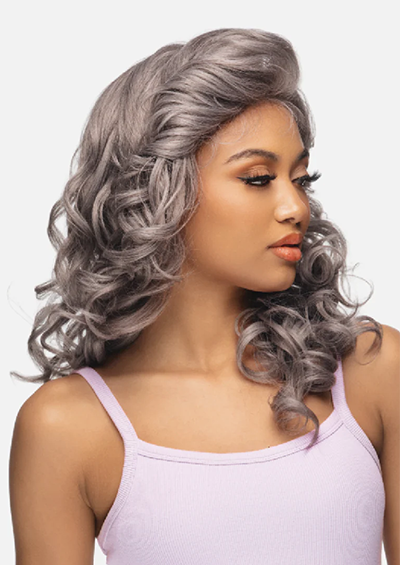 6X5 BLOWOUT-121 [Full Wig | Deep Curl | Lace Front Glueless | High Heat Resistant Fiber]