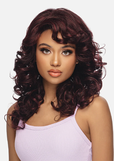 6X5 BLOWOUT-121 [Full Wig | Deep Curl | Lace Front Glueless | High Heat Resistant Fiber]