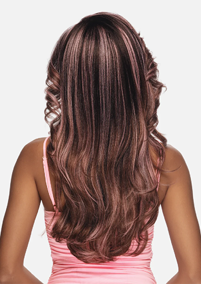 6X5 BLOWOUT-122 [Full Wig | Body Curl | Lace Front Glueless | High Heat Resistant Fiber]