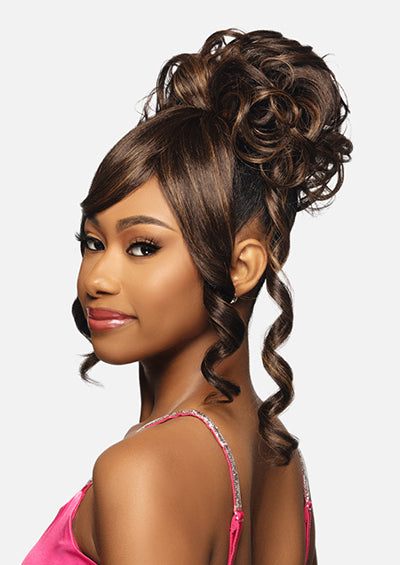 BPB-HERA [Bun & Fringed Bang N Bun | Quick & Easy | Futura Fiber Synthetic]
