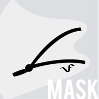 VF MASK LT GRAY [Fashion Mask | Washable | Adjustable Straps]