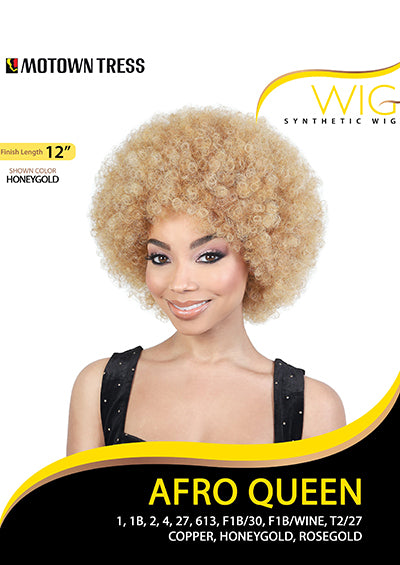 AFRO QUEEN [Full Wig | Thin Afro | 100% Synthetic]