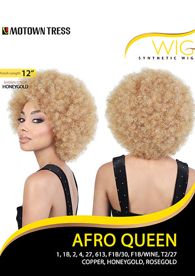 AFRO QUEEN [Full Wig | Thin Afro | 100% Synthetic]