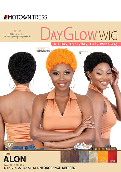 ALON [Full Wig | Day Glow Wig | High Temp Synthetic Fiber]