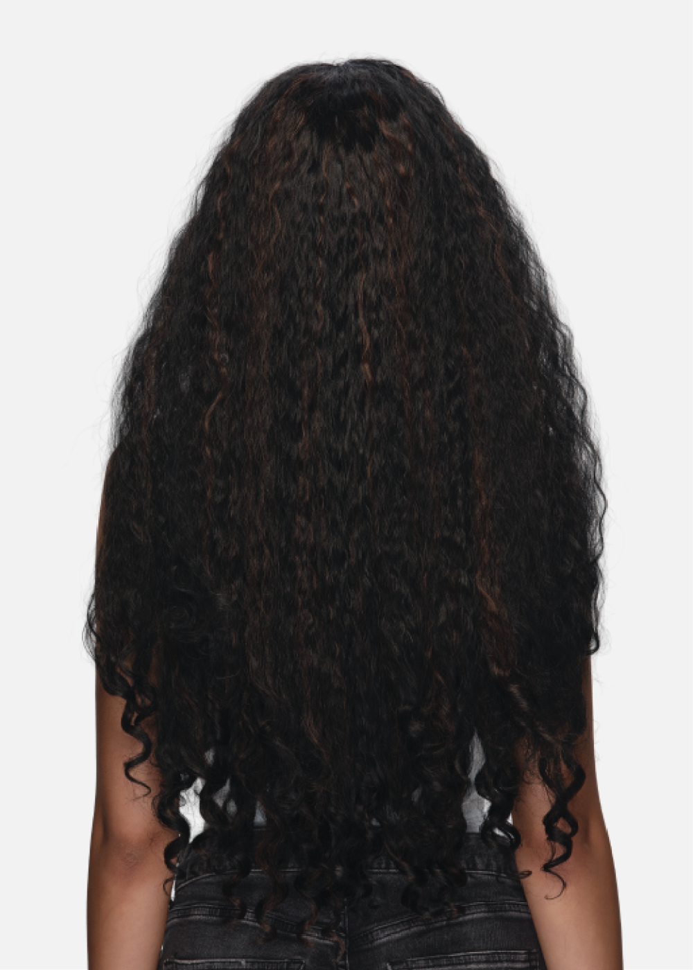 AMB-111 [Headband Full Wig | V-part | Glueless | Synthetic Fiber].