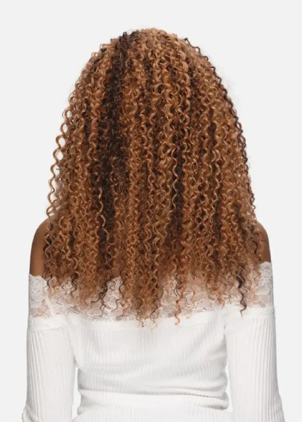 AMB-111 [Headband Full Wig | Adjustable Strap | Glueless | Synthetic Fiber].