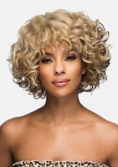 Amore Mio Short Curly Synthetic Wigs