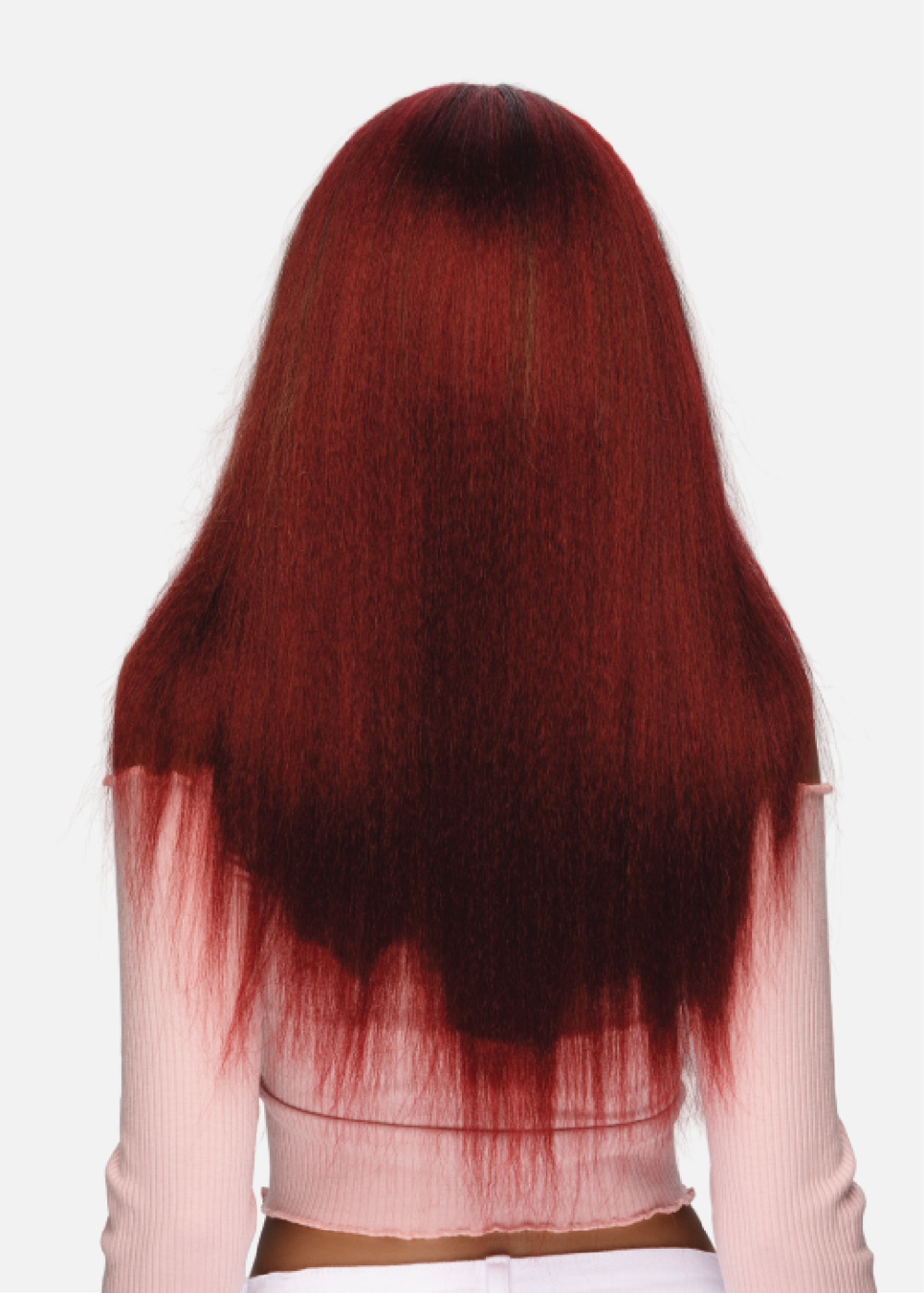 AMV-110 [Full Wig | V-part | Glueless | Synthetic Fiber].