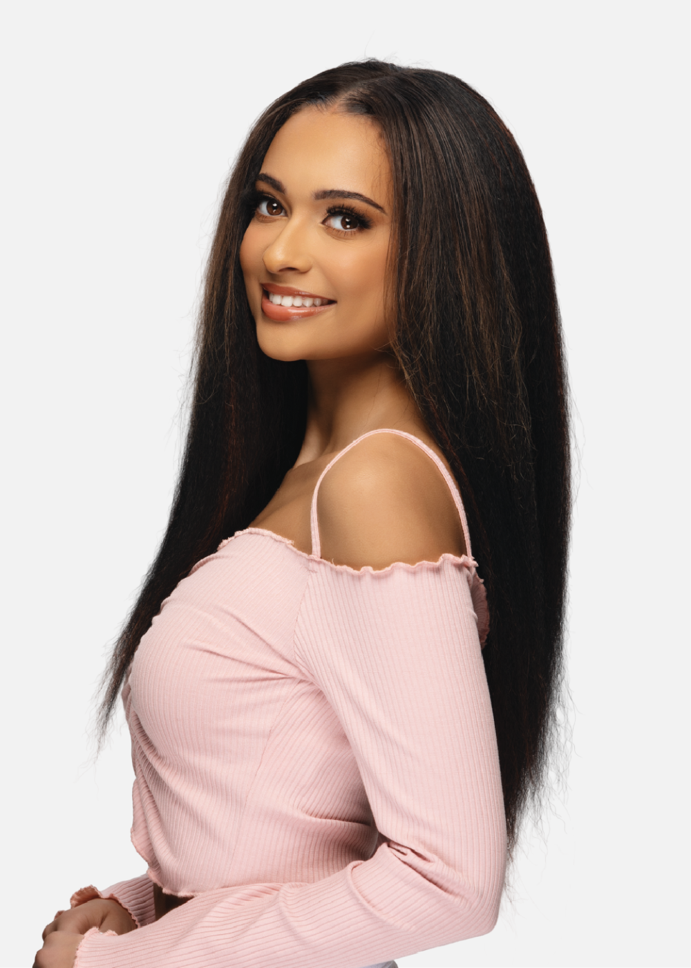 AMV-110 [Full Wig | V-part | Glueless | Synthetic Fiber].