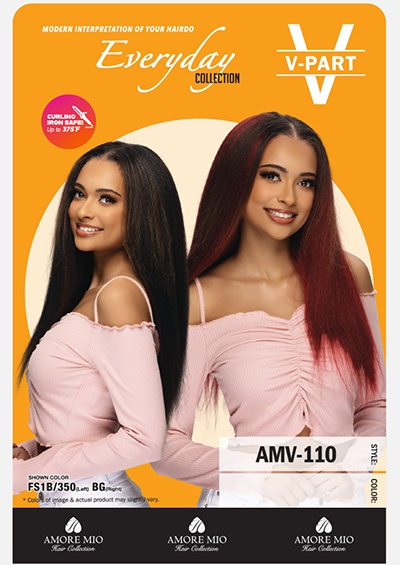 AMV-110 [Full Wig | V-part | Glueless | Synthetic Fiber].