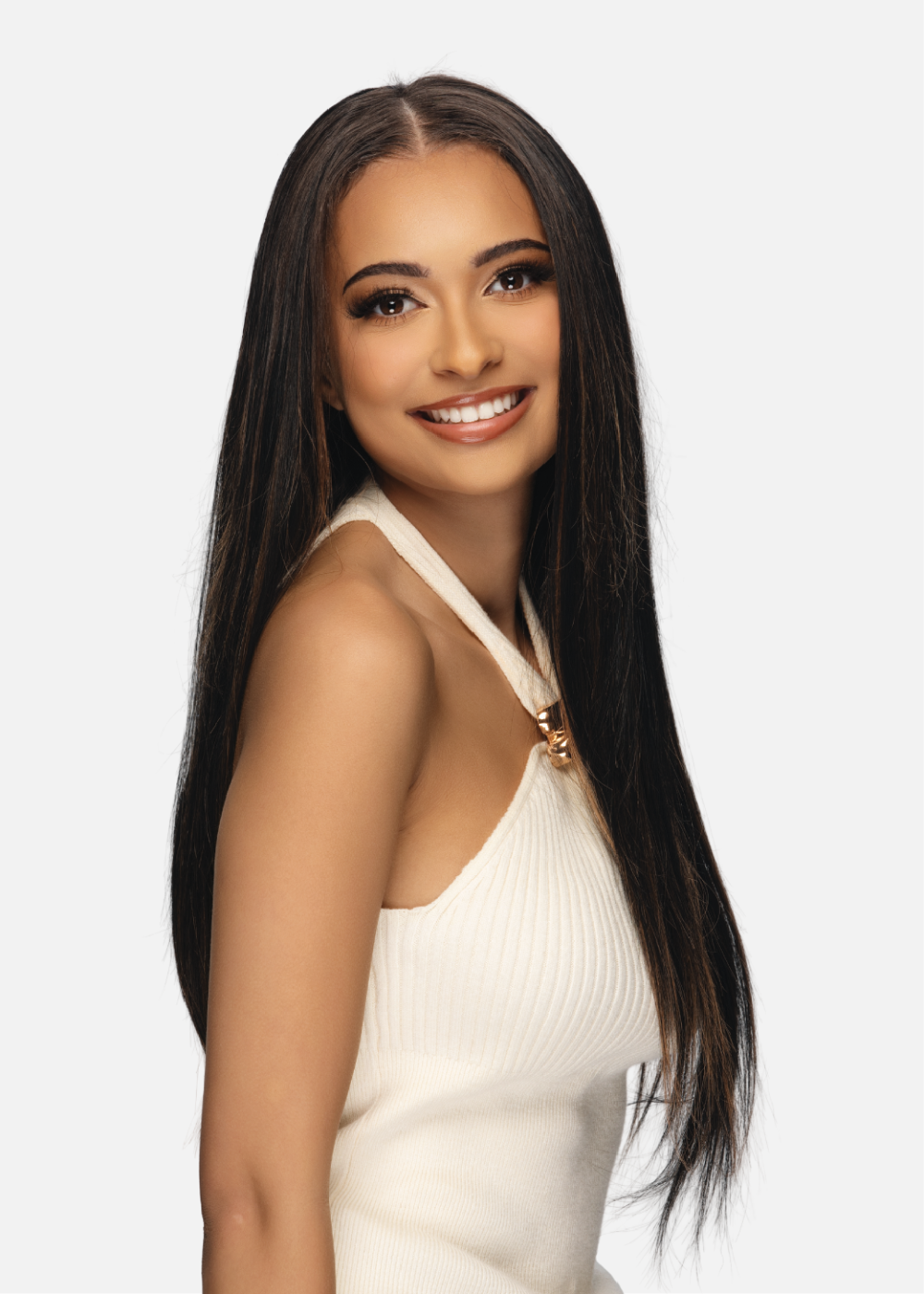 AMV-111 [Full Wig | V-part | Glueless | Synthetic Fiber]