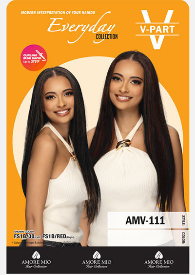 AMV-111 [Full Wig | V-part | Glueless | Synthetic Fiber]