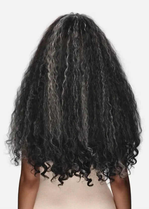 AMB-112 [Head Band Full Wig | V-part | Glueless | Synthetic Fiber].