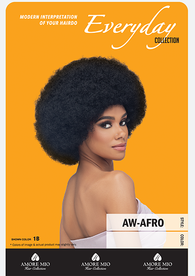 AW-AFRO [Full Wig | Regular Cap | Synthetic Fiber]