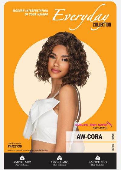 AW-CORA [Full Wig | Regular Cap | Heat Resistant Fiber]