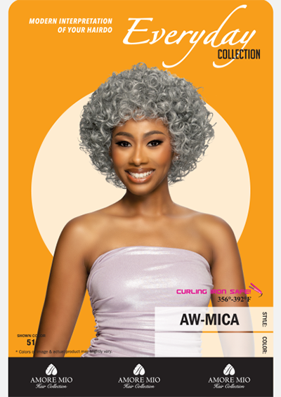AW-MICA [Full Wig | Regular Cap |  Synthetic Fiber]