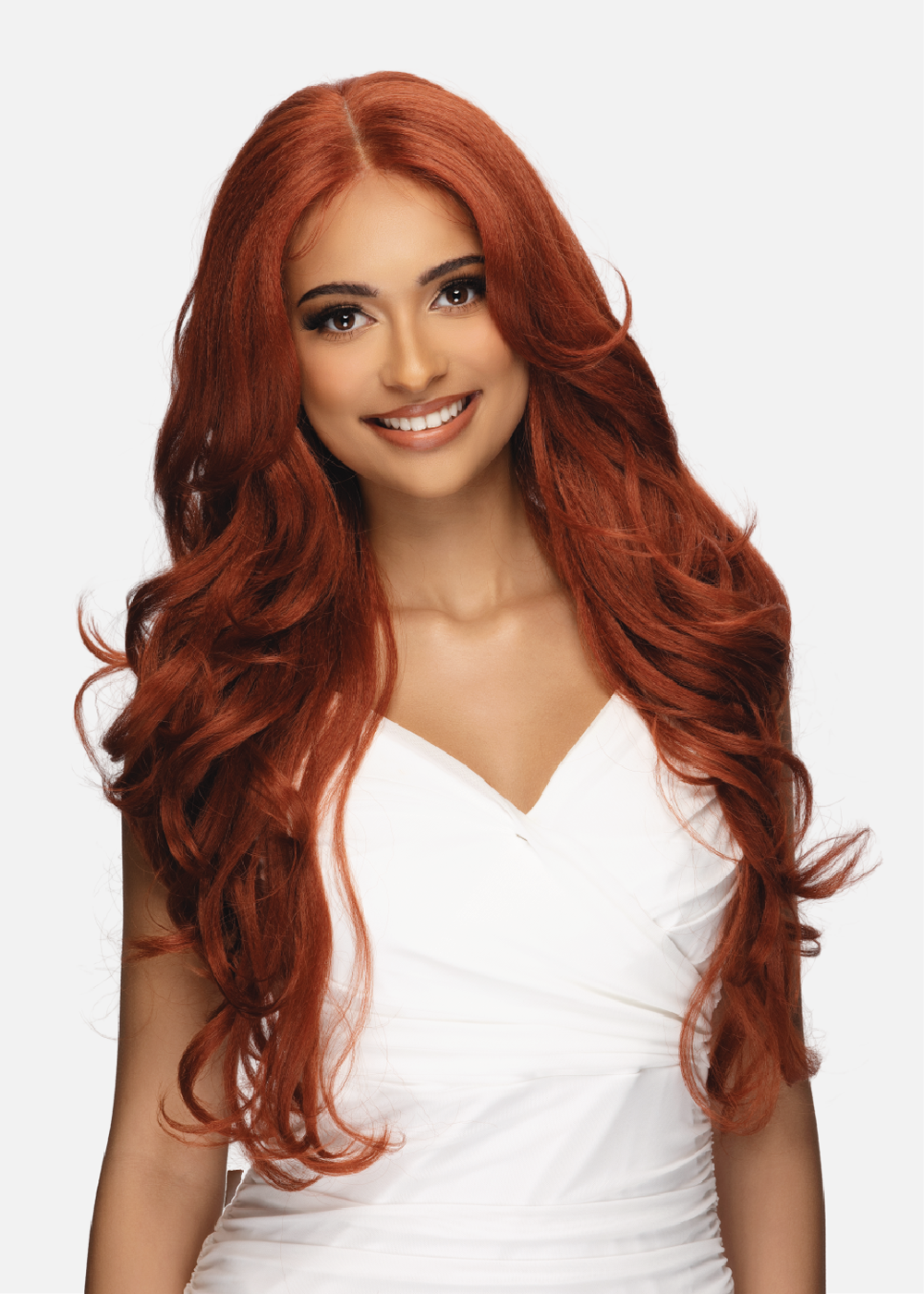 KAREN [Full Wig | Lace Front | Deep HD Lace Center Part | Kanekalon].