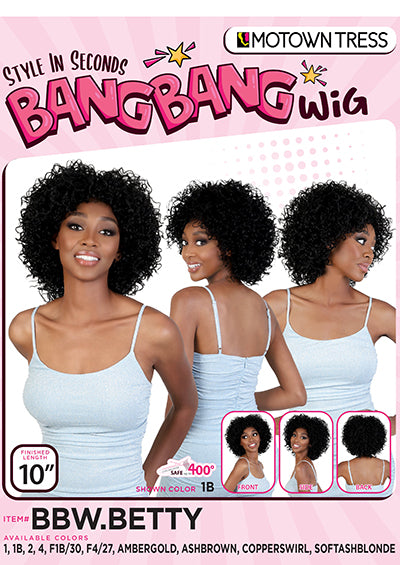 BBW.BETTY [Full Wig | Bang Bang | Hi-Temp Synthetic Fiber]