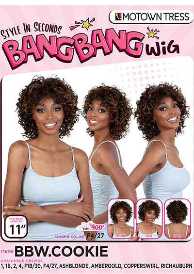 BBW.COOKIE [Full Wig | Bang Bang | Hi-Temp Synthetic Fiber]