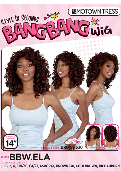 BBW.ELA [Full Wig | Bang Bang | Hi-Temp Synthetic Fiber]