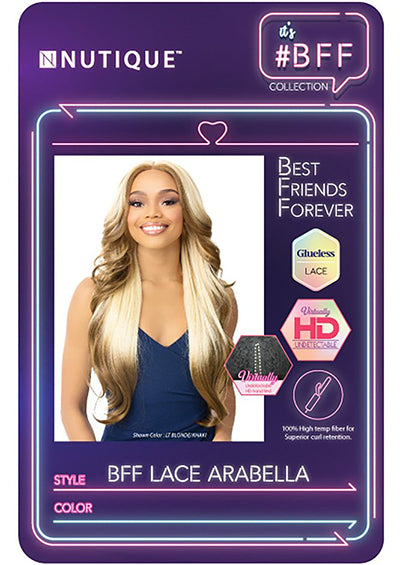 BFF LACE ARABELLA [Full Wig | Flexfit Cap | HD Glueless Lace | Premium Synthetic]