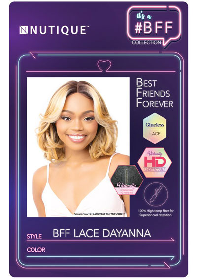BFF LACE DAYANNA [Full Wig | Glueless Lace Front | High Heat Fiber]