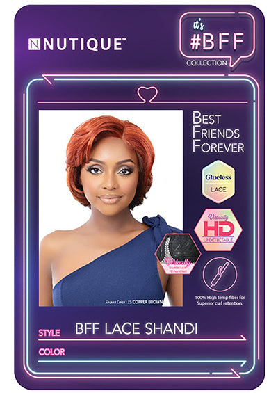 BFF LACE SHANDI [Full Wig | Glueless Lace Front | High Heat Fiber]