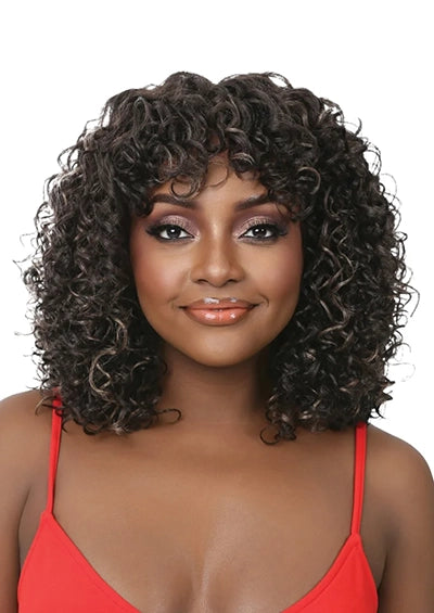 BFF PART LACE BANG BRUNNA [Full Wig | HD Natural Color Lace | High Heat Fiber]