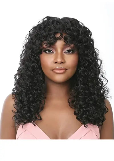 BFF PART LACE BANG KIMONY [Full Wig | Hand-Tied Lace Part | Glueless Lace | High Heat Fiber]