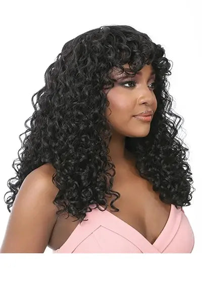 BFF PART LACE BANG KIMONY [Full Wig | Hand-Tied Lace Part | Glueless Lace | High Heat Fiber]