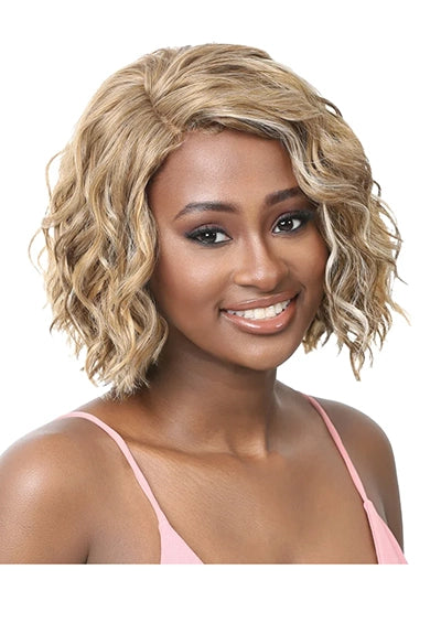 BFF PART LACE BRITTY [Full Wig | HD Natural Color Lace | Glueless Flexfit Cap | High Heat Fiber]