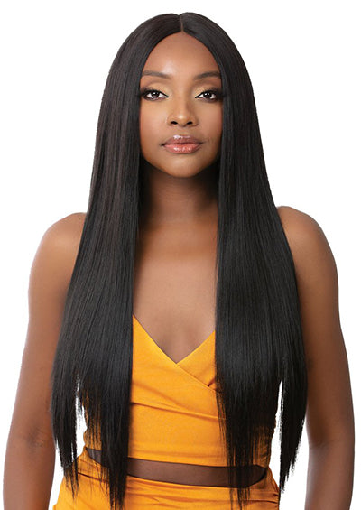 BFF PART LACE STRAIGHT 28" [Full Wig | HD Glueless Lace Part | High Heat Synthetic Fiber]