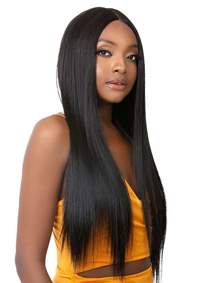 BFF PART LACE STRAIGHT 28" [Full Wig | HD Glueless Lace Part | High Heat Synthetic Fiber]