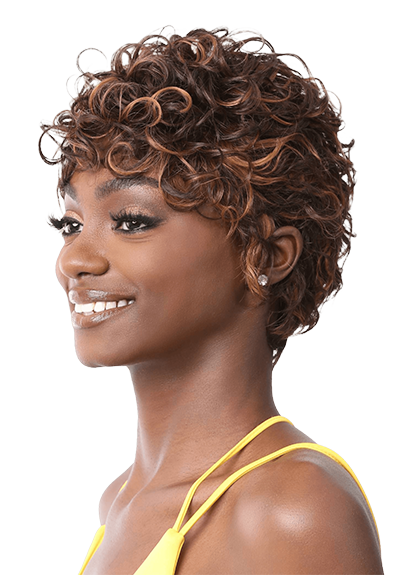 BOVIE [Full Wig | Glueless Lace | Iron Friendly Fiber]